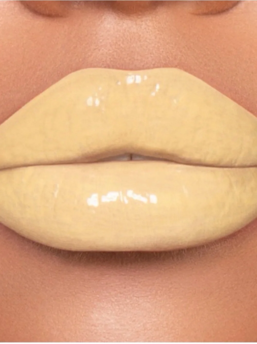 JEFFREE STAR Supreme Gloss Lip Gloss Urethra Pale Yellow Full Size Vegan NIB